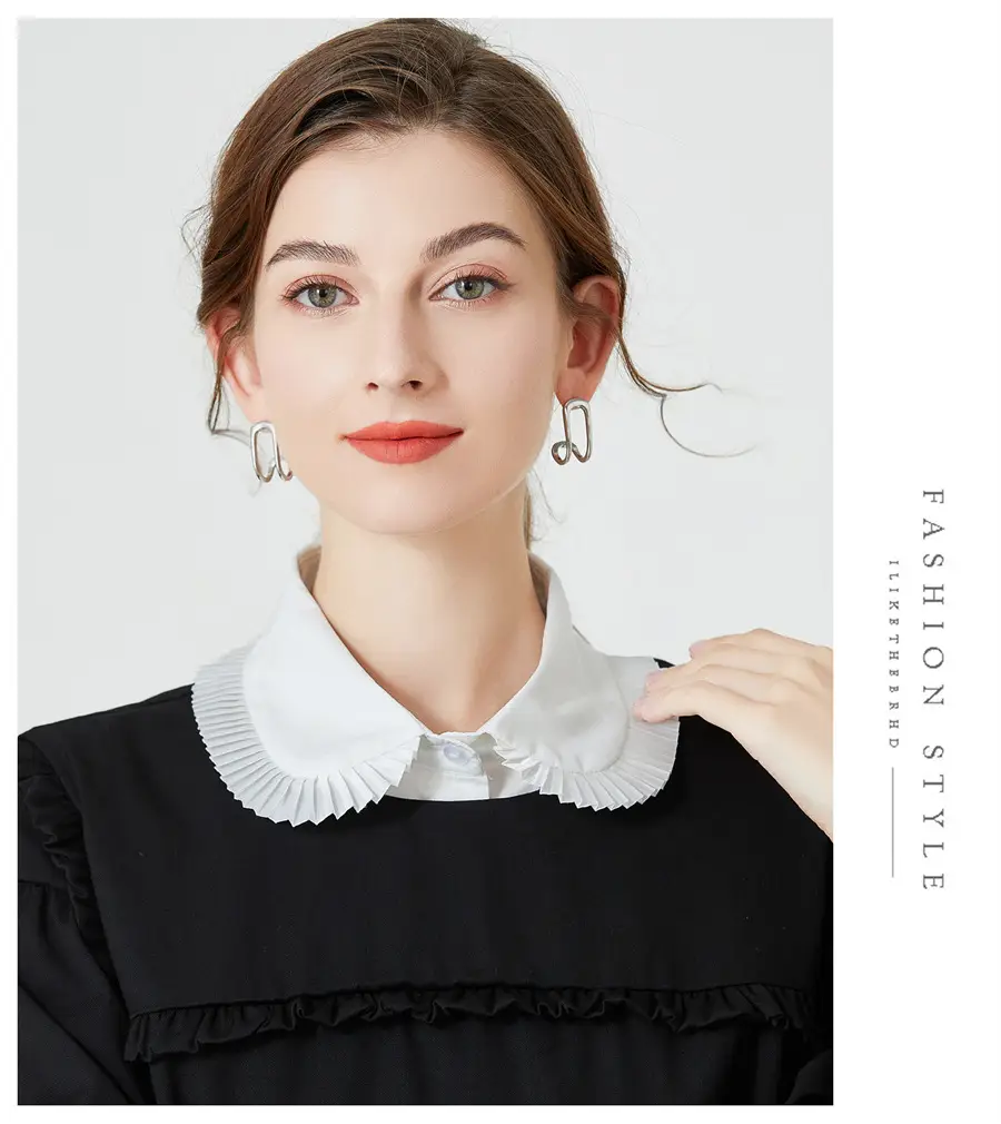 Age-Reducing Doll Collar Fake Collar White Cotton — feature 6