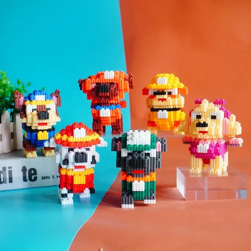 CLS Chaolesen Factory Outlet Stilwell Small Particle Building Blocks Girls Educational Cartoon Toys Night Market - Image 11