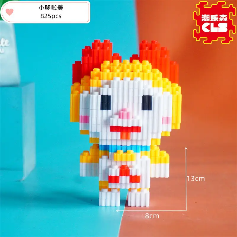 CLS Chaolesen Factory Outlet Stilwell Small Particle Building Blocks Girls Educational Cartoon Toys Night Market - Image 15