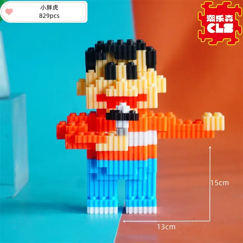 CLS Chaolesen Factory Outlet Stilwell Small Particle Building Blocks Girls Educational Cartoon Toys Night Market - Image 17