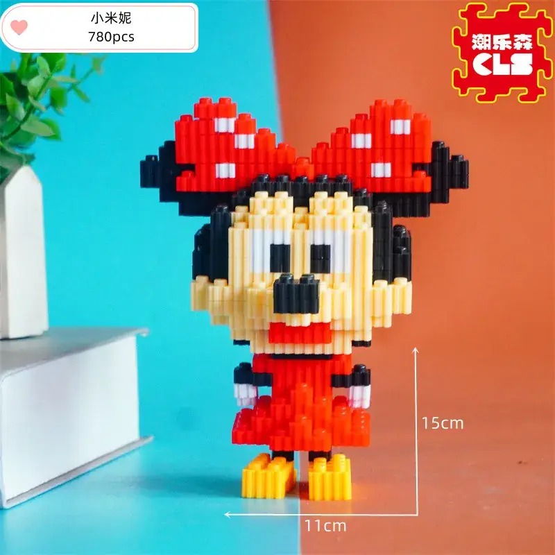 CLS Chaolesen Factory Outlet Stilwell Small Particle Building Blocks Girls Educational Cartoon Toys Night Market - Image 19