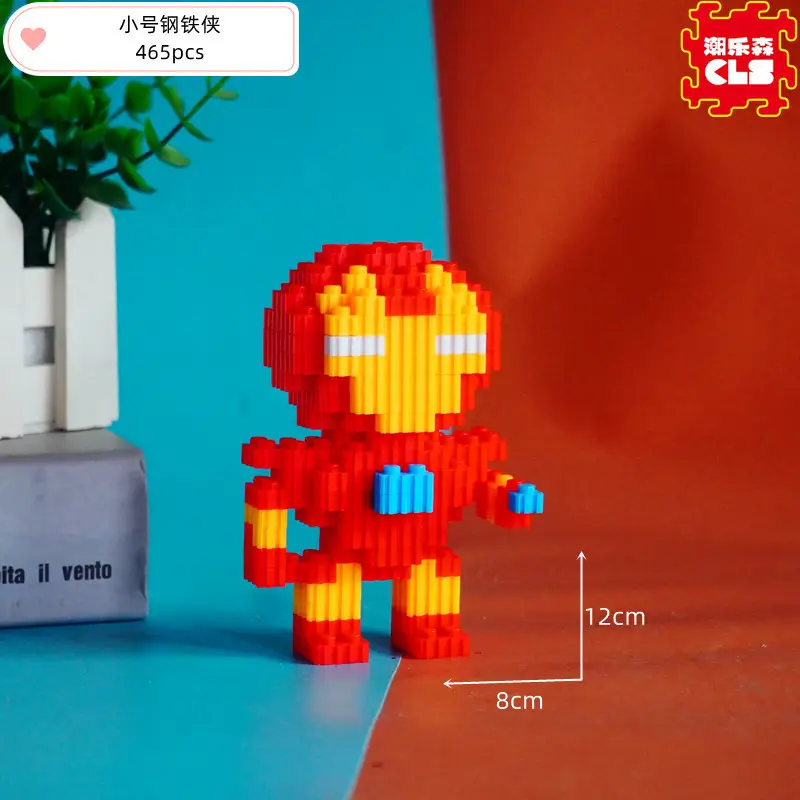 CLS Chaolesen Factory Outlet Stilwell Small Particle Building Blocks Girls Educational Cartoon Toys Night Market - Image 25