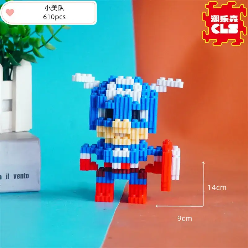 CLS Chaolesen Factory Outlet Stilwell Small Particle Building Blocks Girls Educational Cartoon Toys Night Market - Image 26