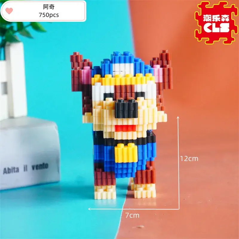 CLS Chaolesen Factory Outlet Stilwell Small Particle Building Blocks Girls Educational Cartoon Toys Night Market - Image 5