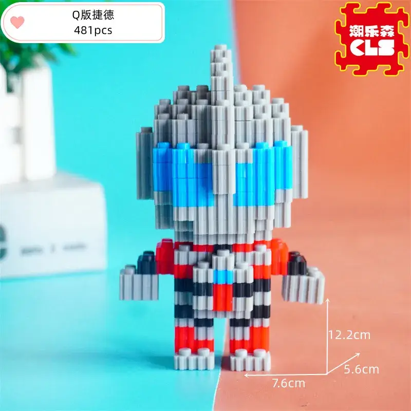CLS Chaolesen Factory Outlet Stilwell Small Particle Building Blocks Girls Educational Cartoon Toys Night Market - Image 56