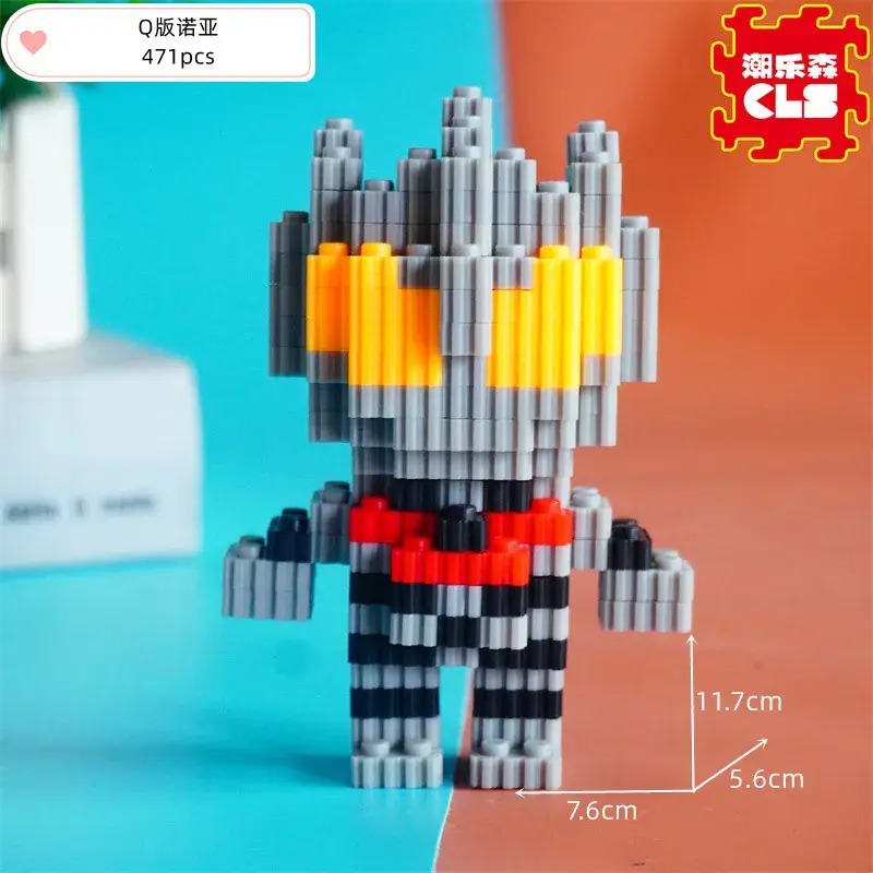 CLS Chaolesen Factory Outlet Stilwell Small Particle Building Blocks Girls Educational Cartoon Toys Night Market - Image 62
