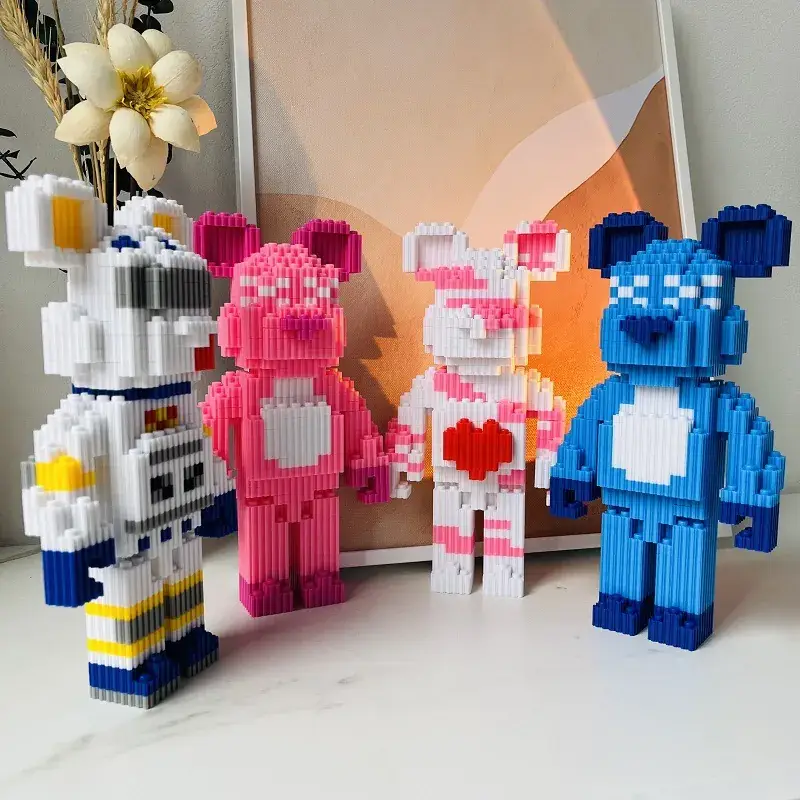 CLS Chaolesen Factory Outlet Stilwell Small Particle Building Blocks Girls Educational Cartoon Toys Night Market - Image 65
