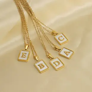 18K Stainless Steel V Pendant Necklace for Women — feature 3