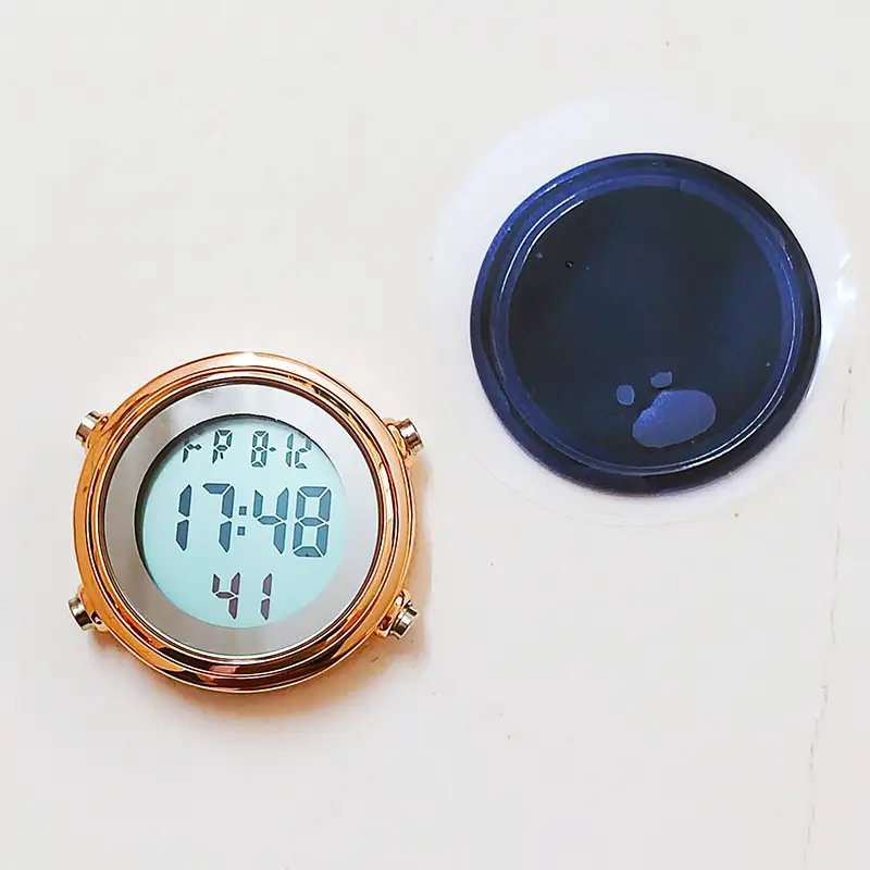 Portable Digital Alarm Clock with Blue Cover - Image 4