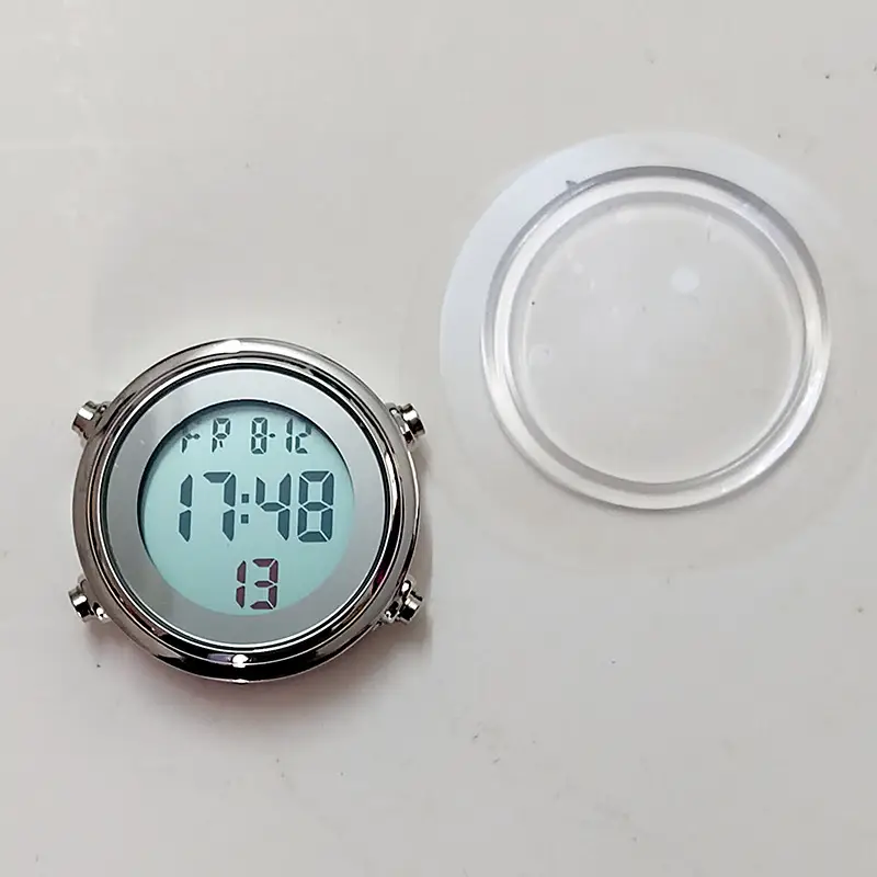 Portable Digital Alarm Clock with Blue Cover - Image 2