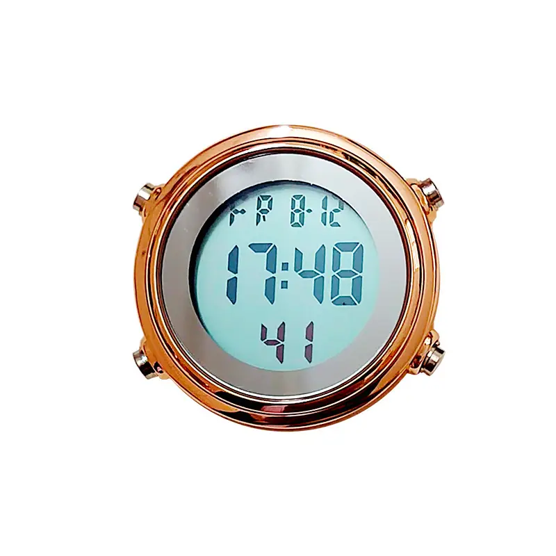 Portable Digital Alarm Clock with Blue Cover - Image 8