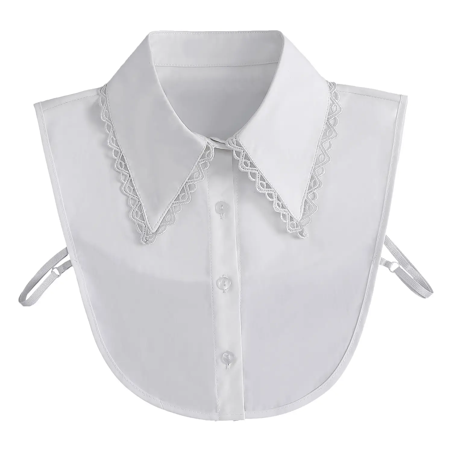 Lace Collar Fake Shirt for Women Autumn Winter - Image 5