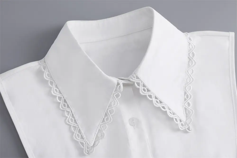 Lace Collar Fake Shirt for Women Autumn Winter — feature 16