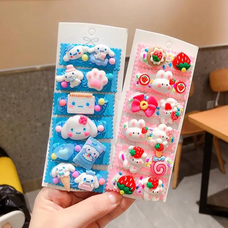 Cute Cartoon Hairpins for Girls Kids Handmade Set — feature 2