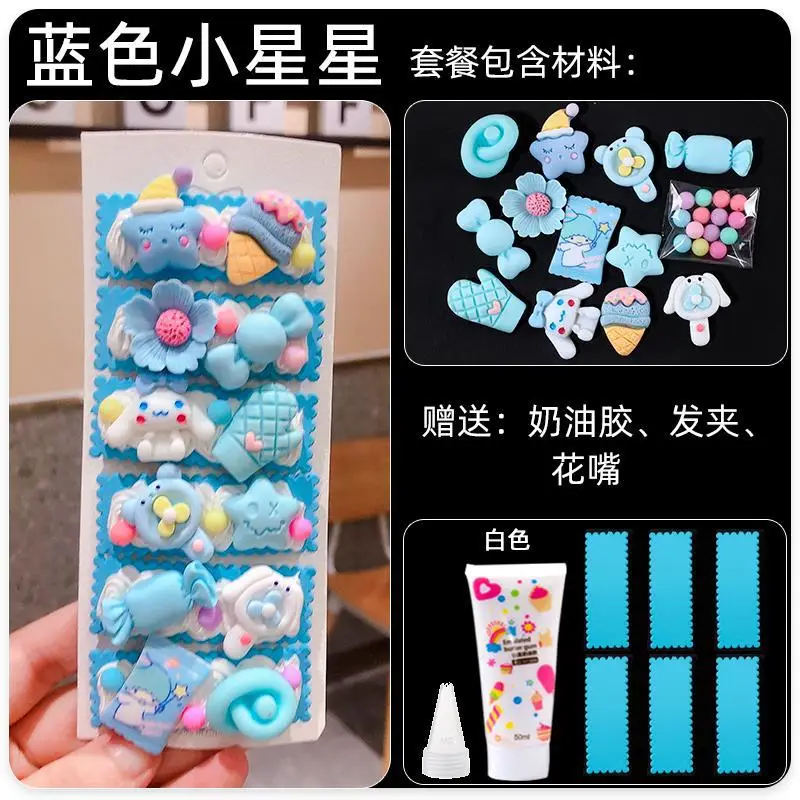 Cute Cartoon Hairpins for Girls Kids Handmade Set - Image 7