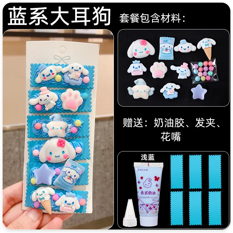 Cute Cartoon Hairpins for Girls Kids Handmade Set - Image 8