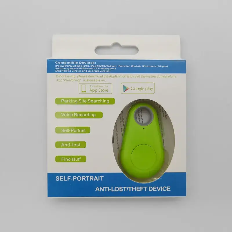 Bluetooth Anti-Loss Key Ring for Keys, Cats, Dogs, Mobile Phones