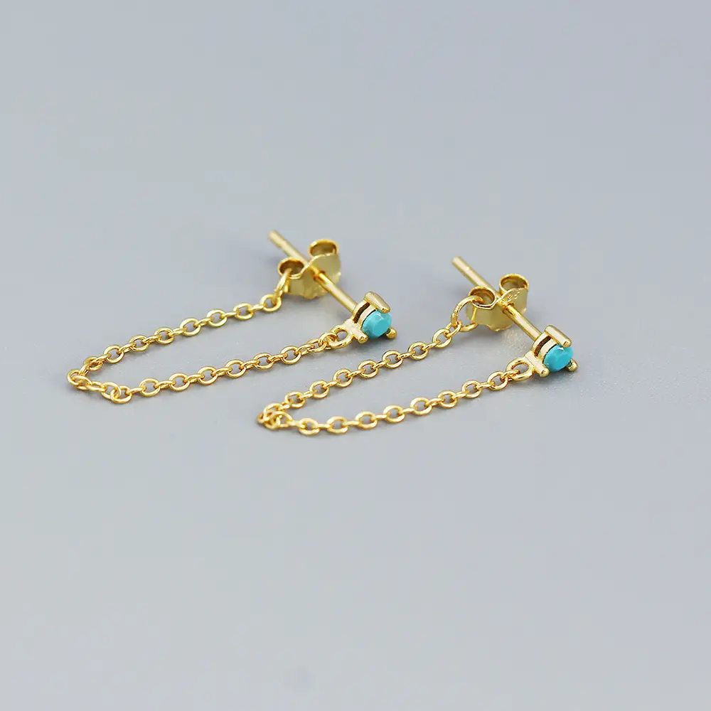 S925 Silver Zircon Earrings for Women - Image 8