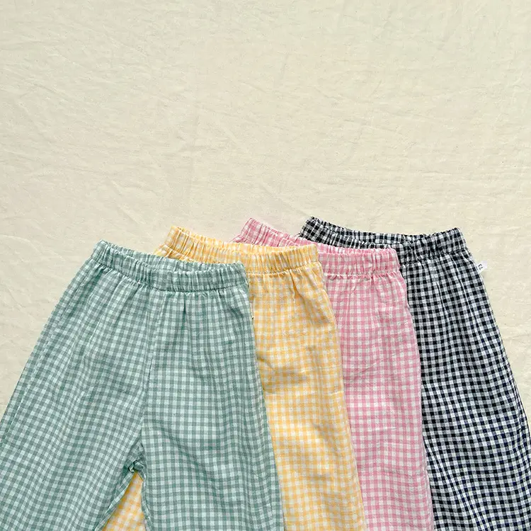 2026 Autumn Boys Smiley Face Plaid Pants Suit — feature 25