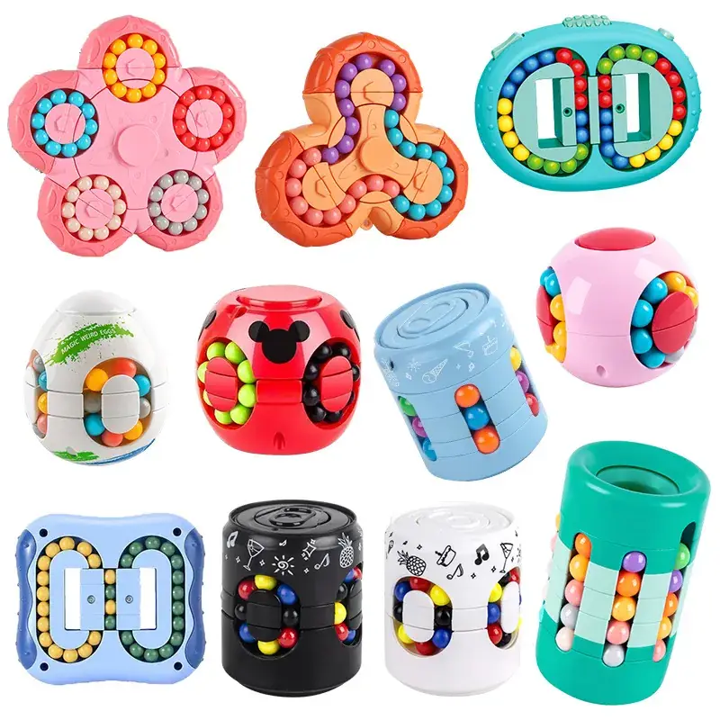 Magic Bean Finger Gyro Puzzle for Kids 3in1 - Image 57