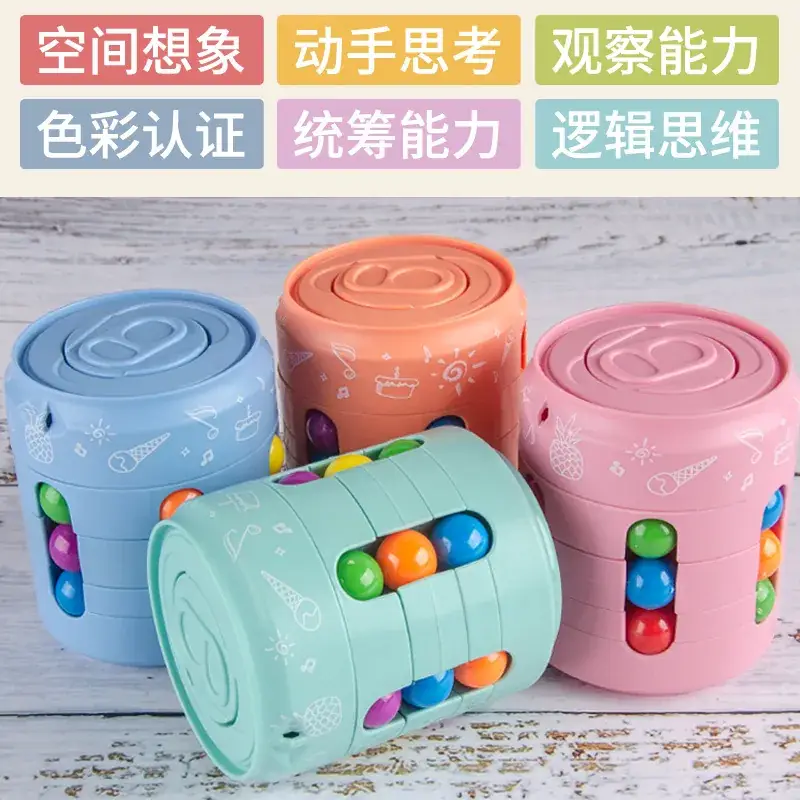 Magic Bean Finger Gyro Puzzle for Kids 3in1 - Image 59