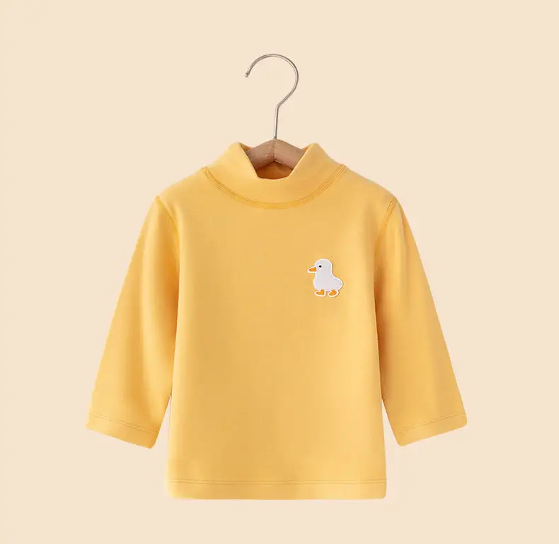 Baby Velvet T-Shirt Warm Winter Long Sleeve Top — feature 15