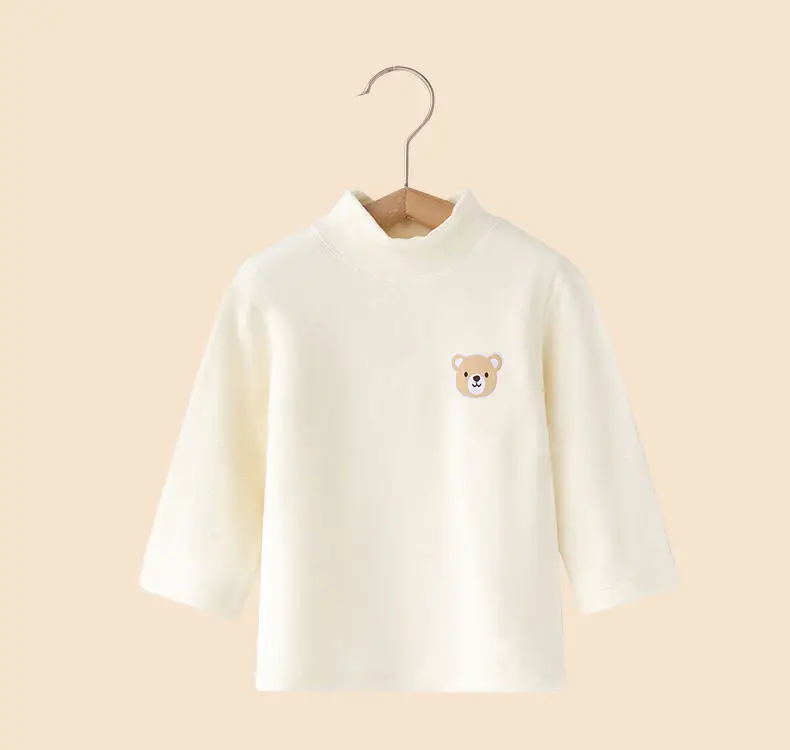 Baby Velvet T-Shirt Warm Winter Long Sleeve Top — feature 17