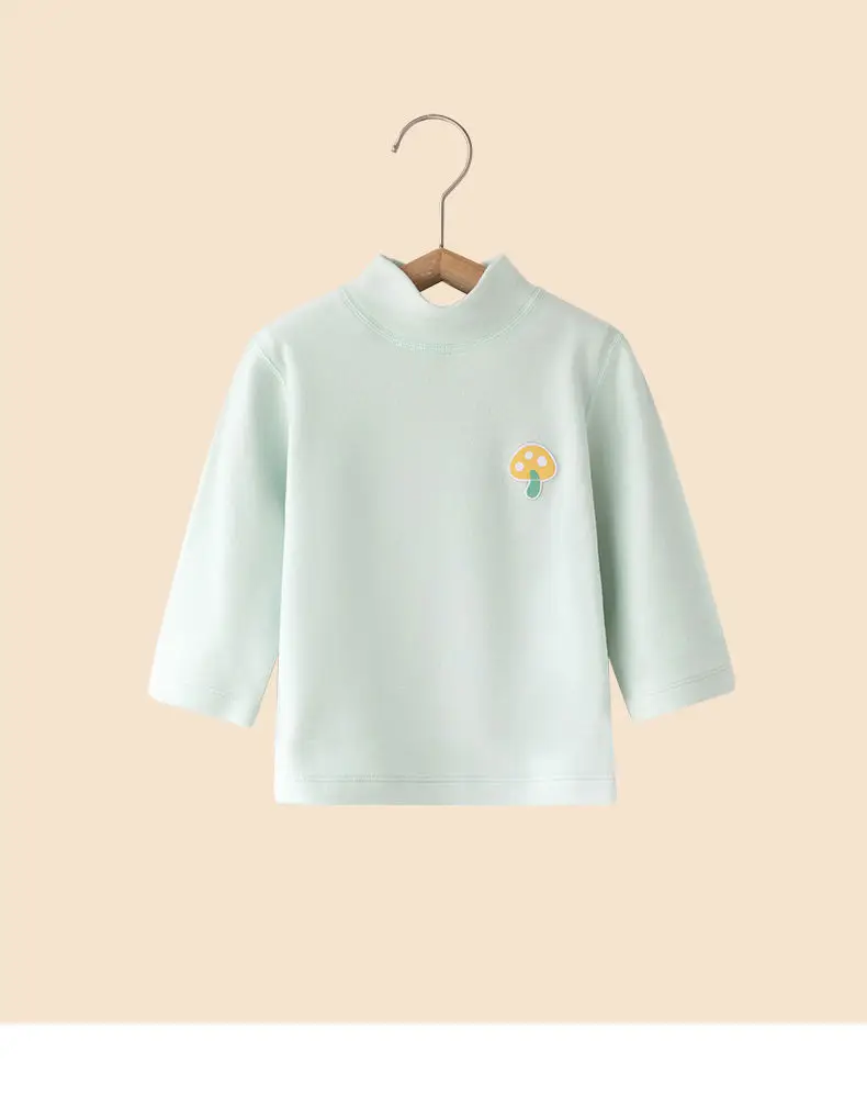 Baby Velvet T-Shirt Warm Winter Long Sleeve Top — feature 18