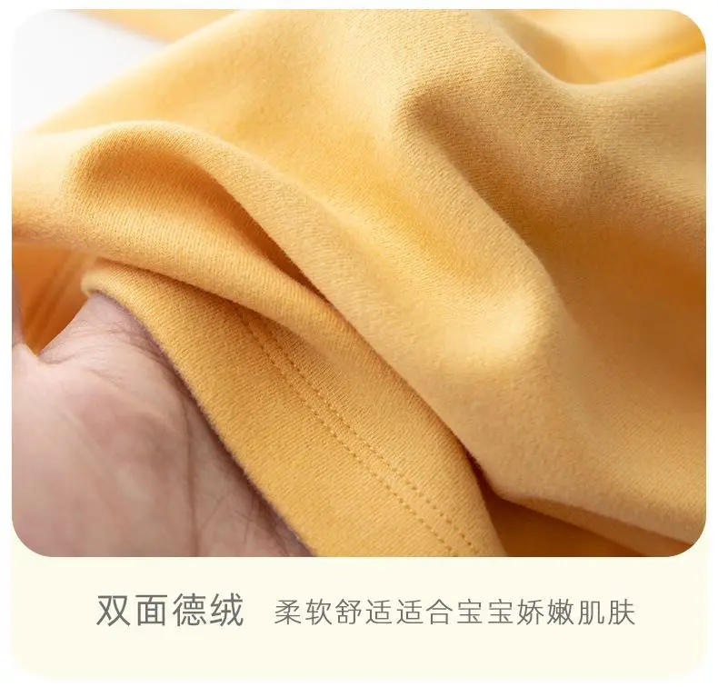 Baby Velvet T-Shirt Warm Winter Long Sleeve Top — feature 21