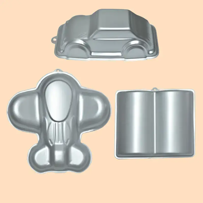 Aluminum Alloy Cat Shape Cake Mold 29CM - Image 14