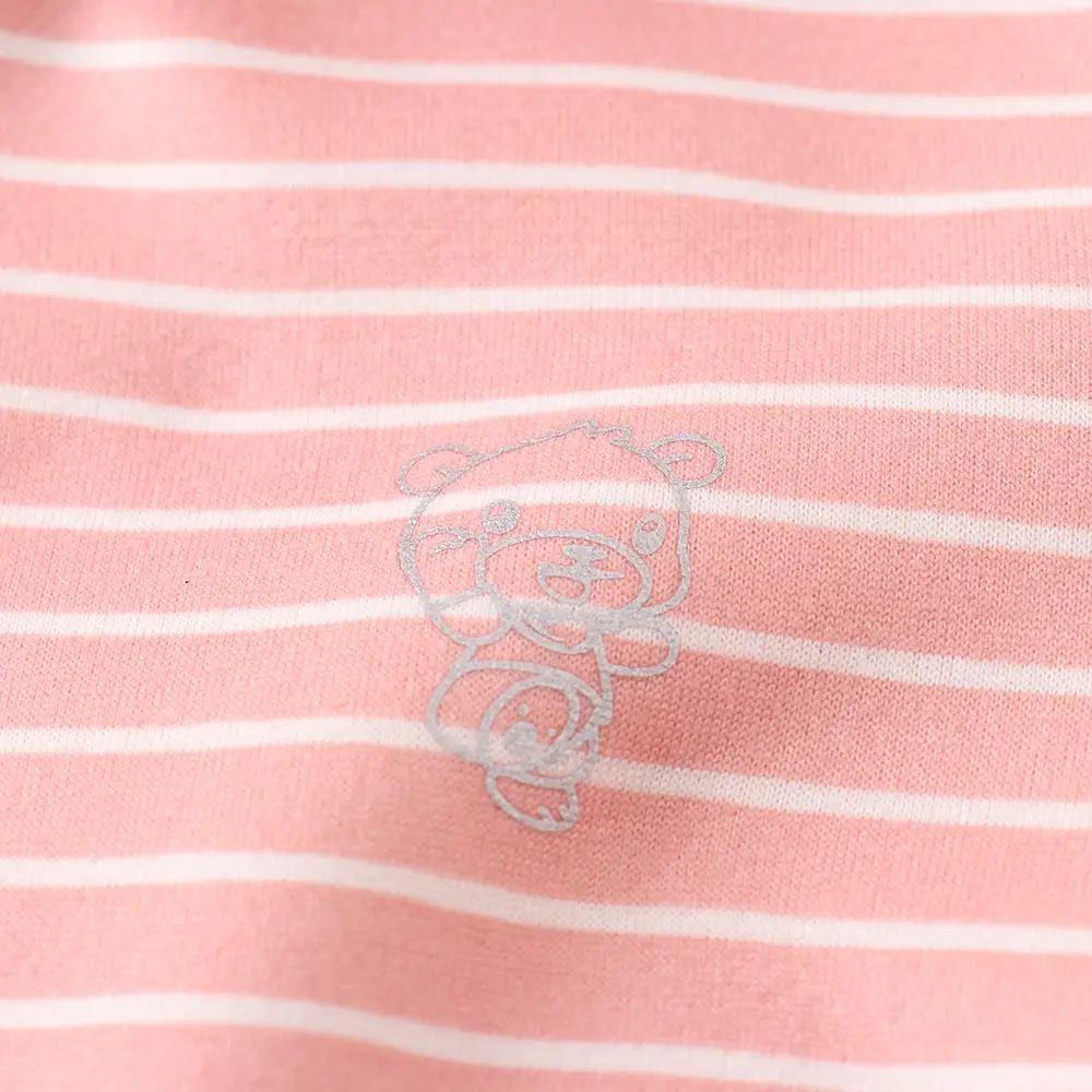 Boys Striped Mock Collar T-Shirt Large Fleece Warm - Image 8