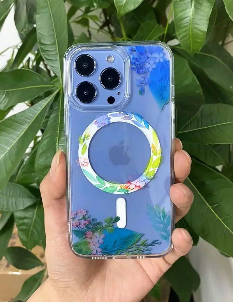 Apple iPhone 16E Magnetic Case with Floral Design — feature 11