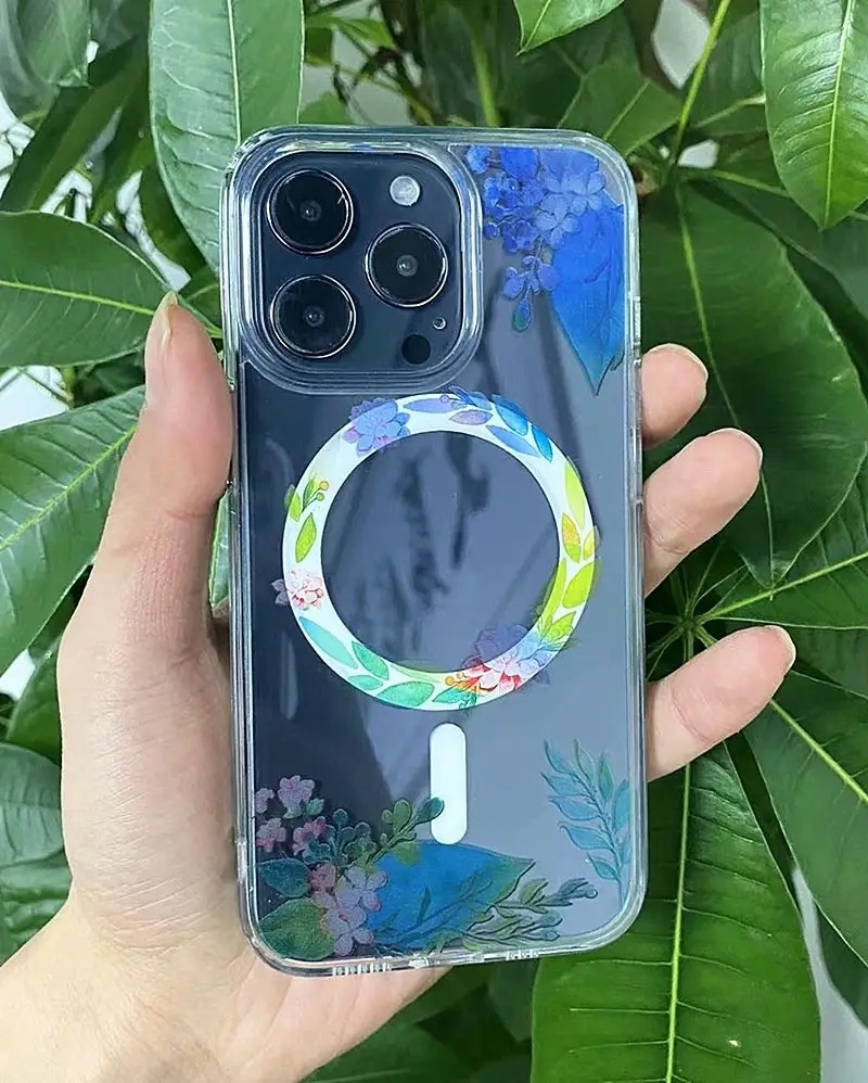 Apple iPhone 16E Magnetic Case with Floral Design — feature 12