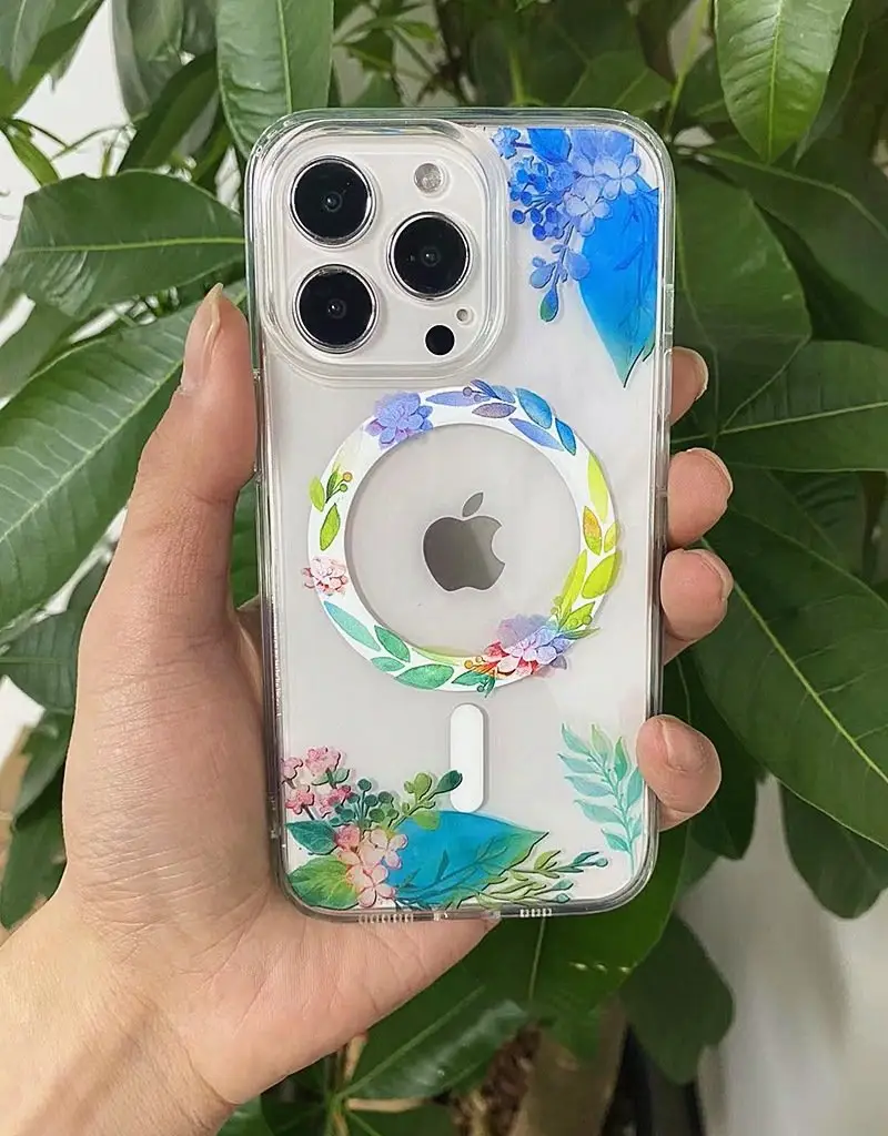 Apple iPhone 16E Magnetic Case with Floral Design — feature 9