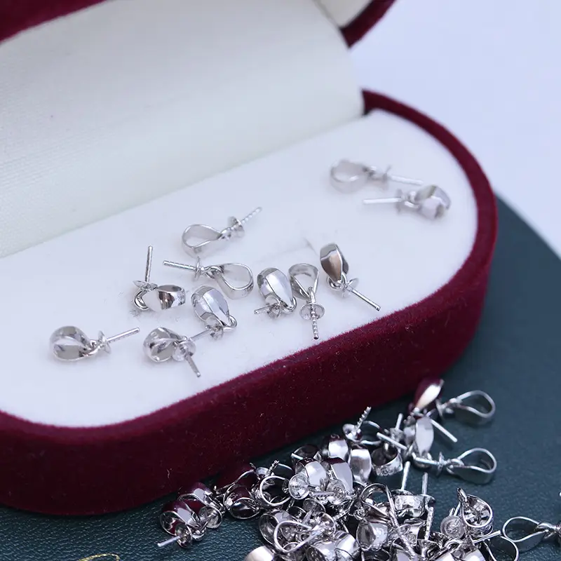 S925 Silver Pearl Buckle Jewellery Set for Women