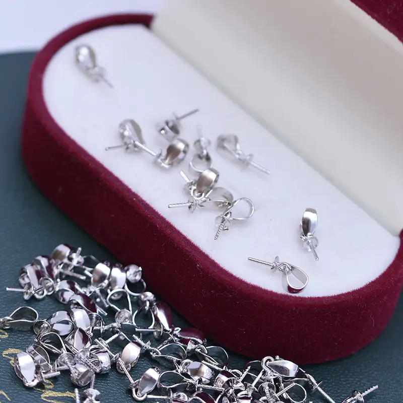 S925 Silver Pearl Buckle Jewellery Set for Women