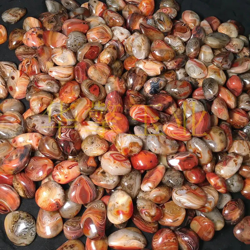 Natural Entangled Silk Agate Handle Ornaments - Image 12