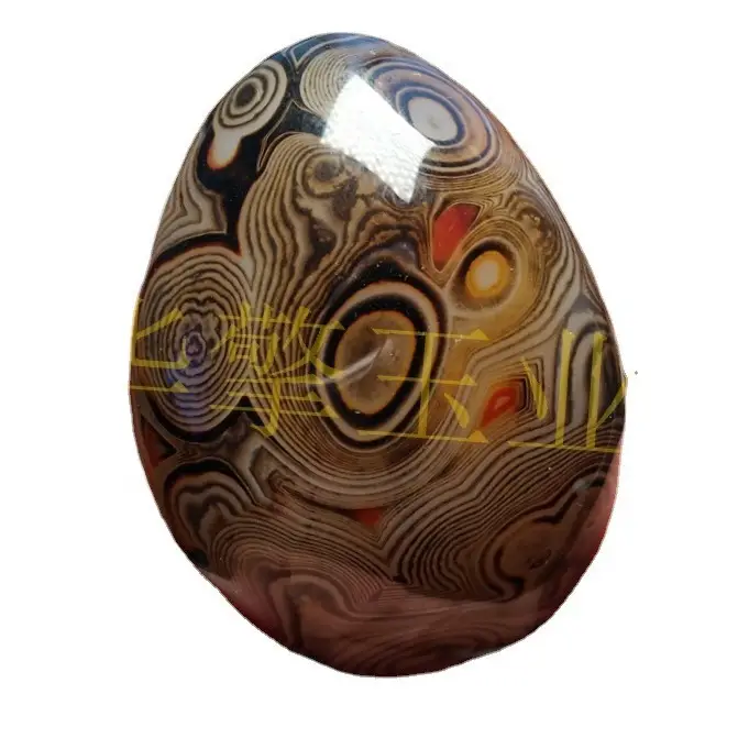 Natural Entangled Silk Agate Handle Ornaments - Image 13