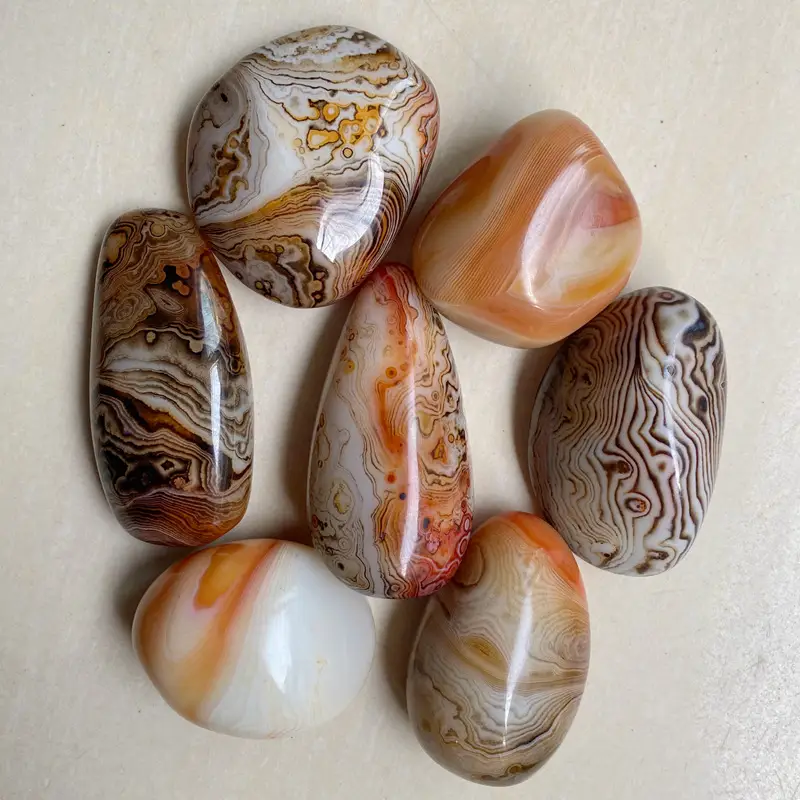 Natural Entangled Silk Agate Handle Ornaments - Image 6