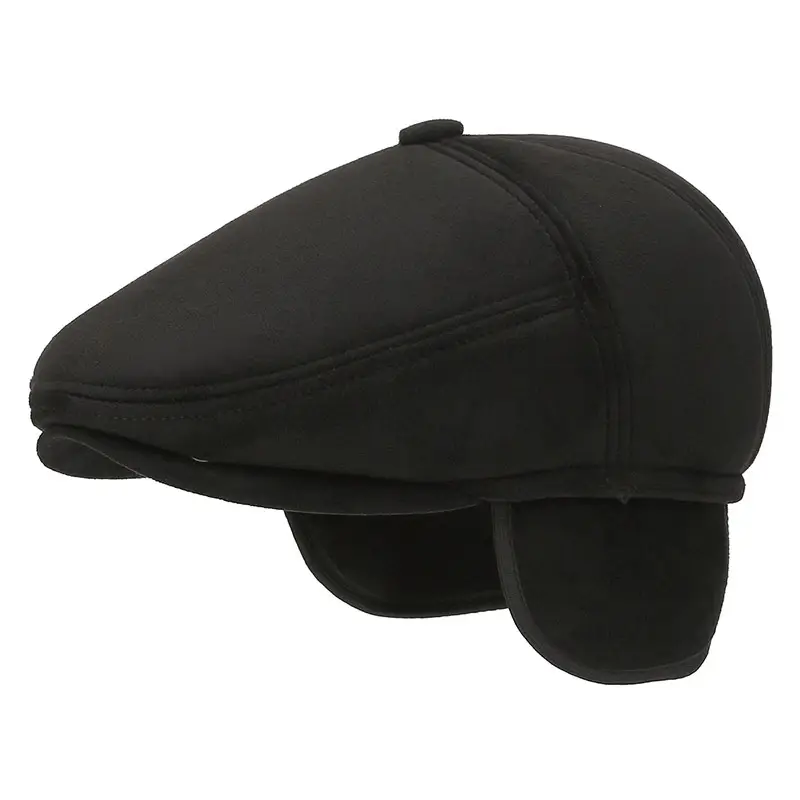 Deerskin Velvet Winter Hat for Men Elderly - Image 6