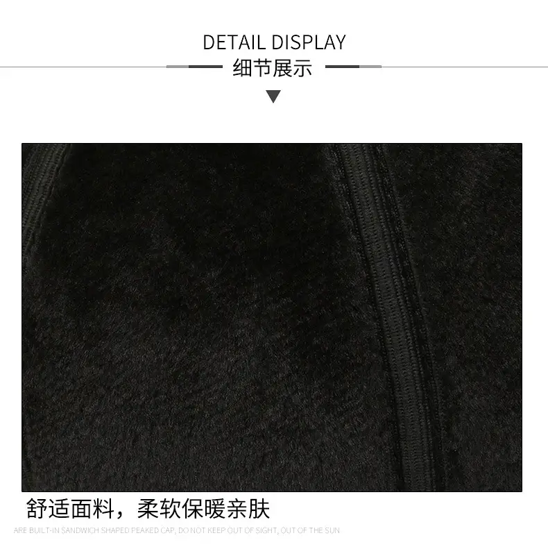 Deerskin Velvet Winter Hat for Men Elderly — feature 11
