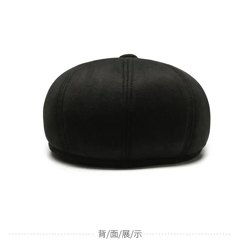 Deerskin Velvet Winter Hat for Men Elderly — feature 8