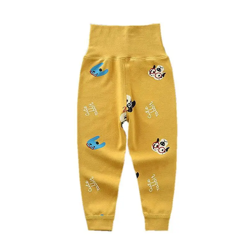 Blue Printed High-Waist Pants for 0-5Yrs Underwear - Image 10