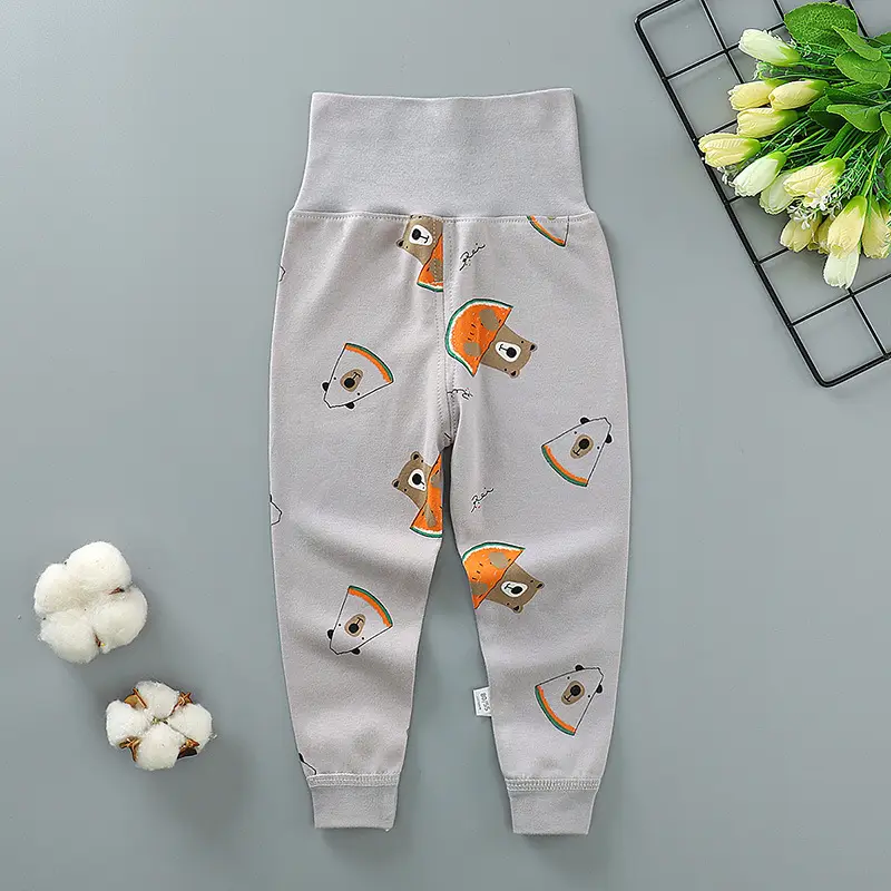 Blue Printed High-Waist Pants for 0-5Yrs Underwear - Image 5