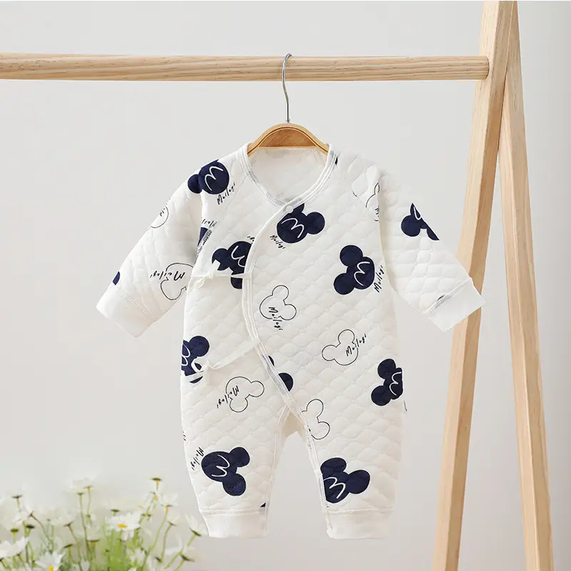 Newborn Three-Layer Warm Robe Pajamas for Baby — feature 11