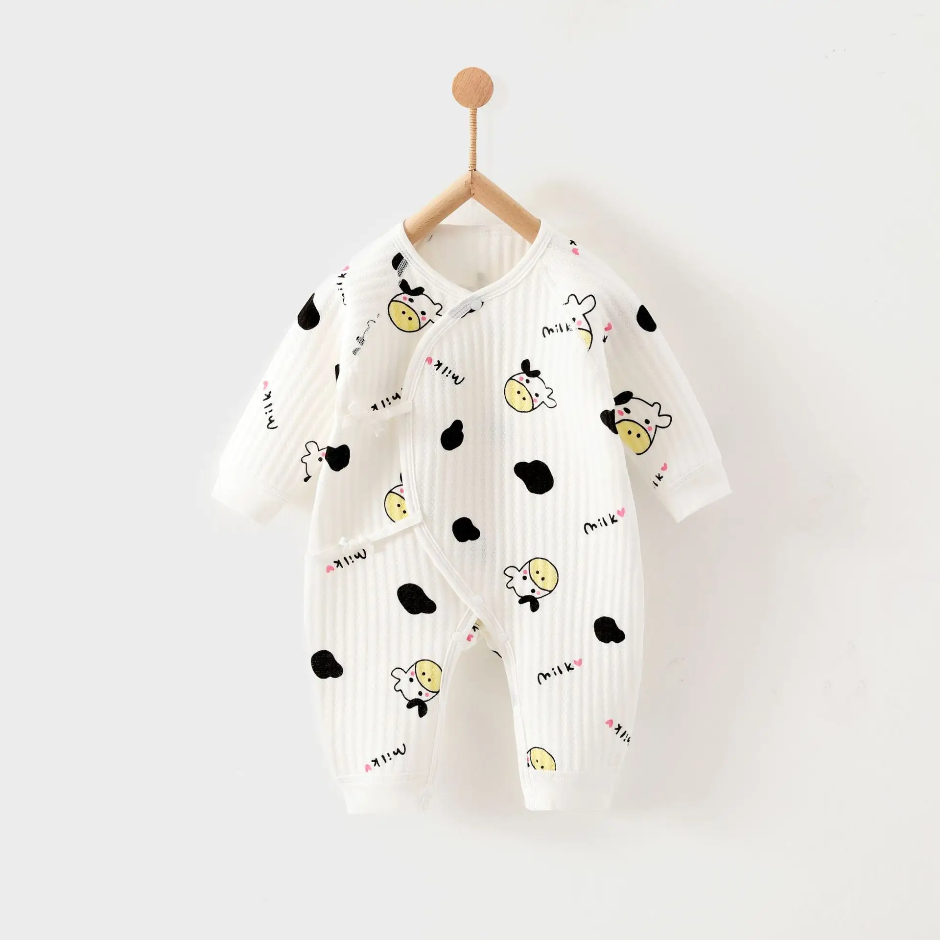 Newborn Three-Layer Warm Robe Pajamas for Baby - Image 11