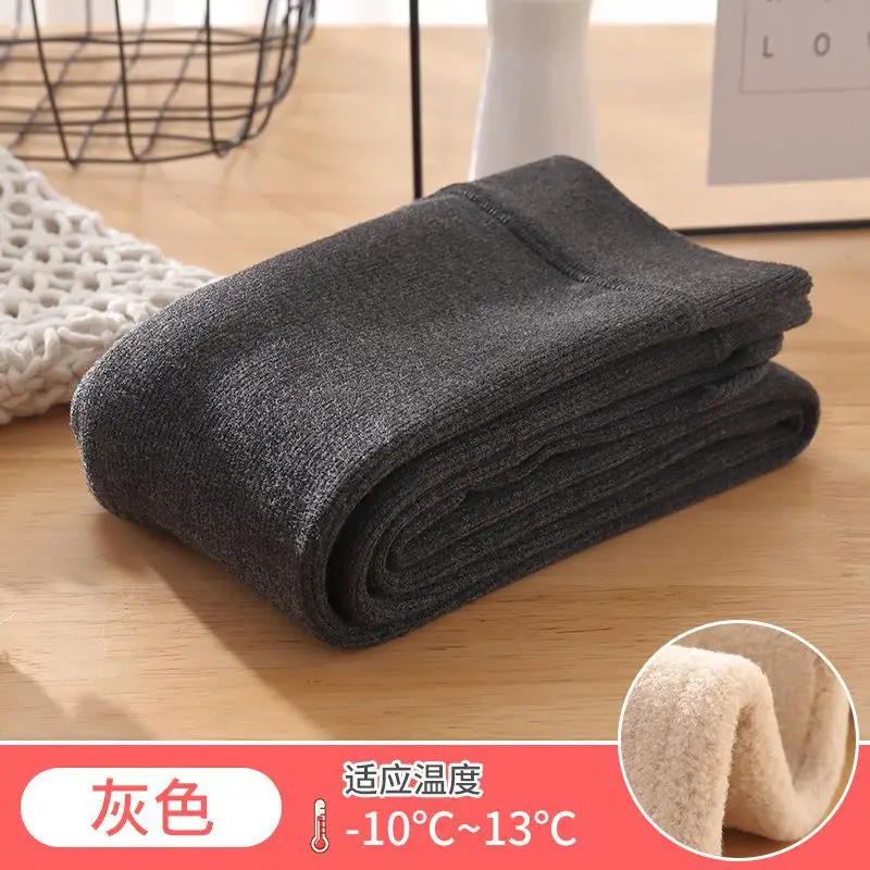 Black Velvet Leggings for Girls Autumn Winter Warm Outerwear