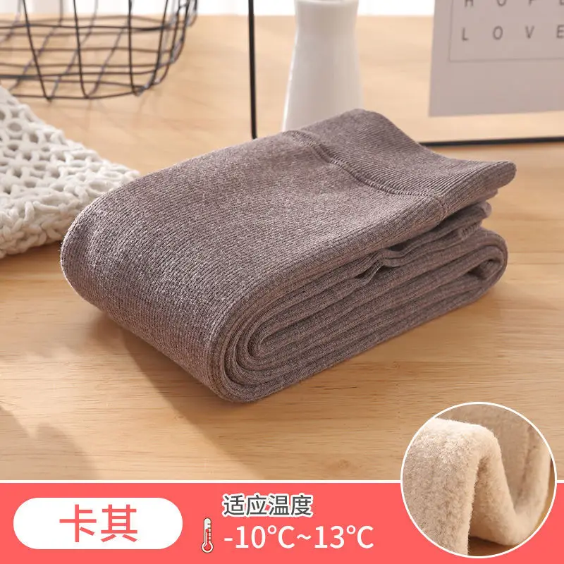 Black Velvet Leggings for Girls Autumn Winter Warm Outerwear