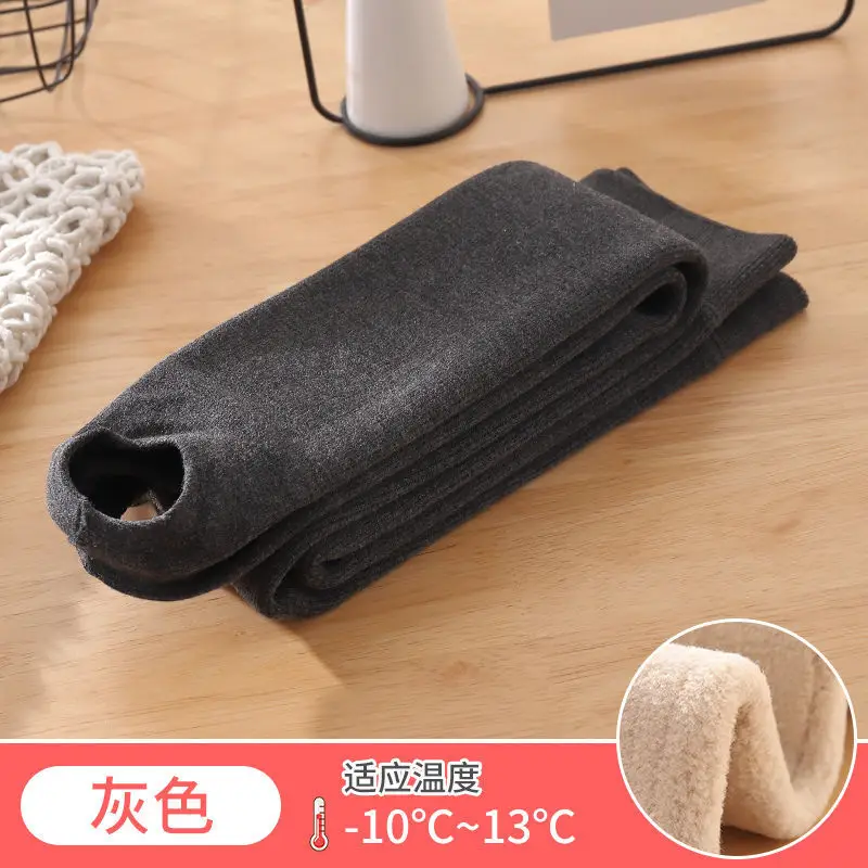 Black Velvet Leggings for Girls Autumn Winter Warm Outerwear