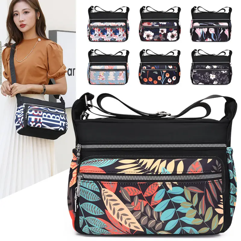 Women's Printed Crossbody Bag Large Capacity Fashion New Style - Image 30